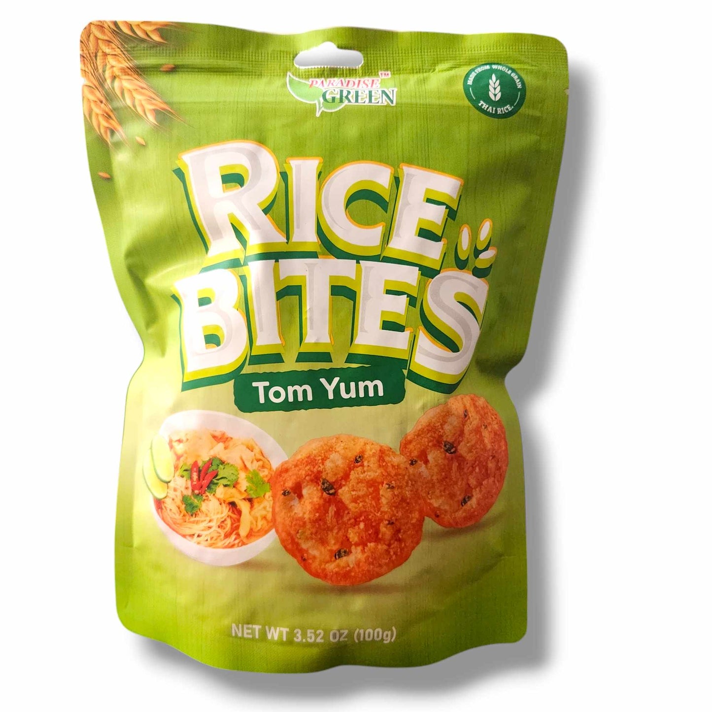 Tom Yum Rice Crisps | Rice Bites Thailand