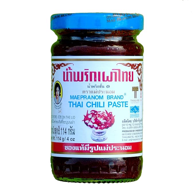 Maesri Thai Chili Paste Hot MAEPRANOM BRAND