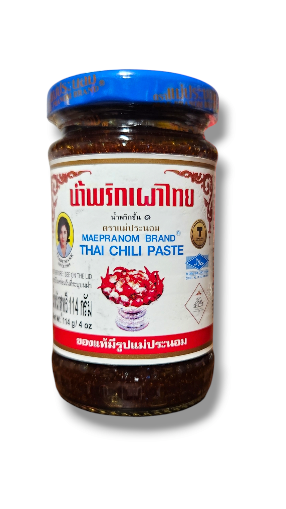 Maesri Thai Chili Paste Hot MAEPRANOM BRAND