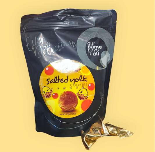 Salted Egg Cookies – Crispy, Buttery & Rich in Flavor | 200g Bag